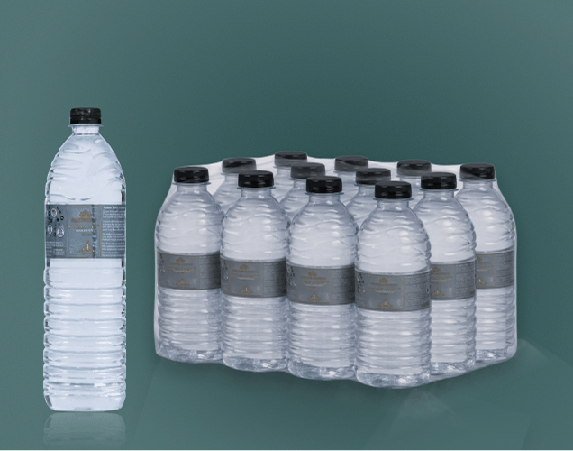 1Ltr Regular Pet Bottles - 12nos in Shrink Wrapped Pack